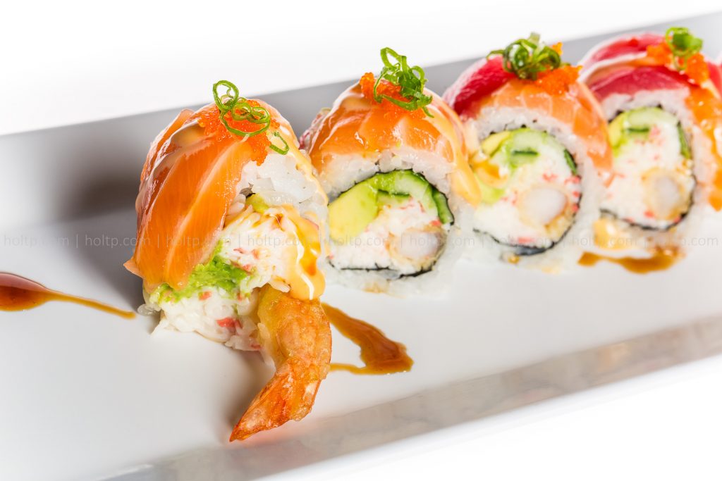 Sushi Roll Photo Salmon Tuna Shrimp Tempura