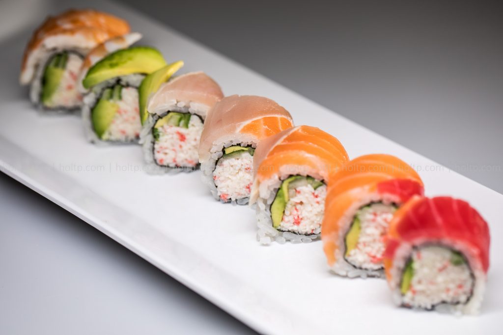 Sushi Roll Photo Salmon Tuna Albacore