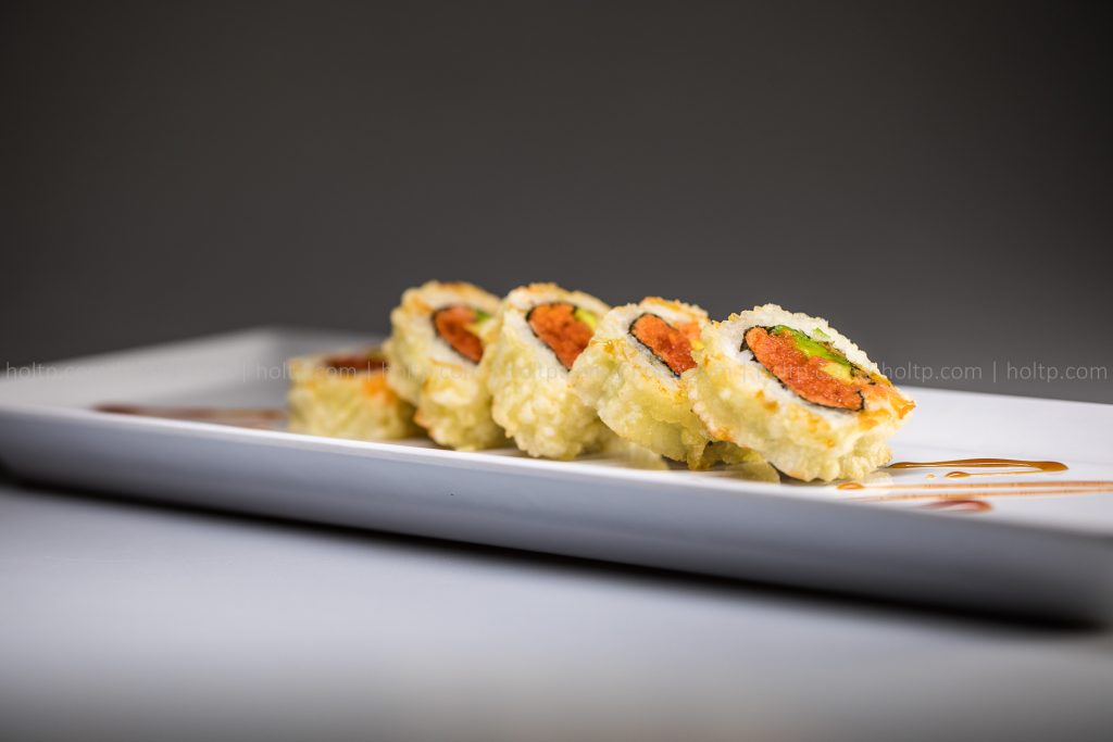 Sushi Roll Photo Crunch Spicy Tuna