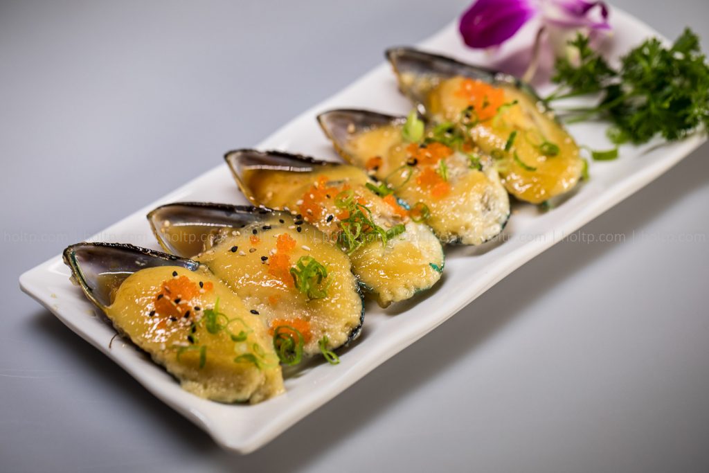 Sushi Roll Photo Mussels Masago