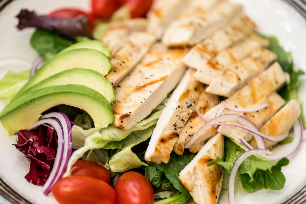 Appetizer Chicken Salad Photography