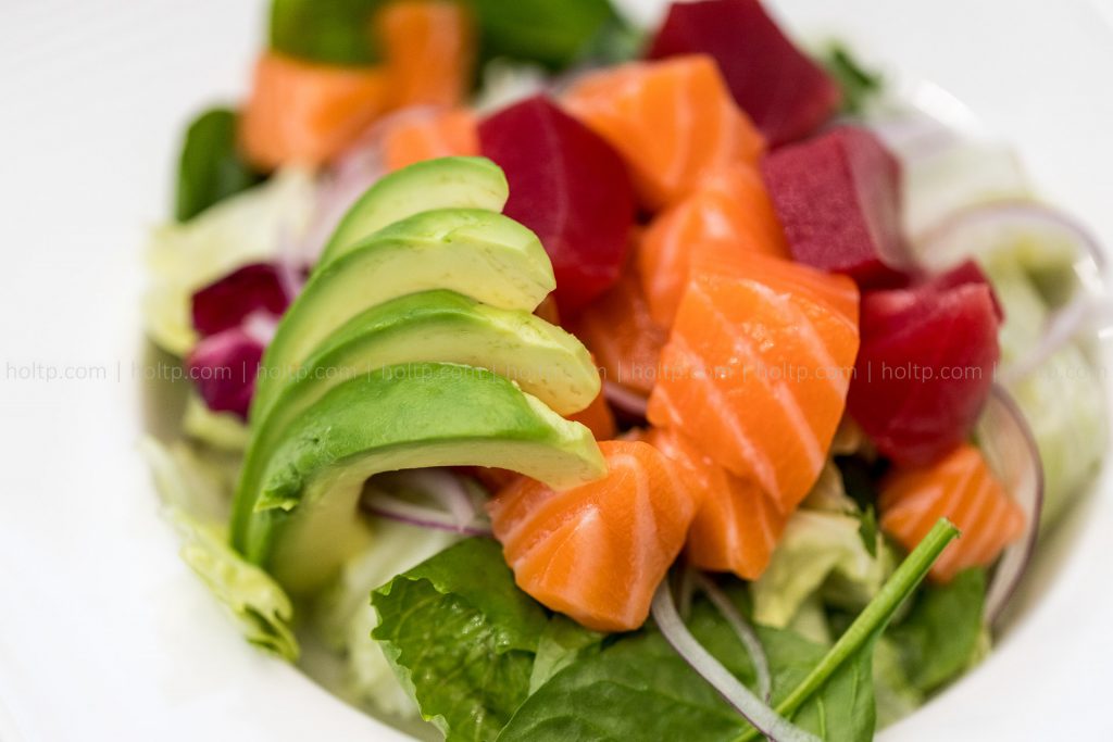 Appetizer Sashimi Salad Photography