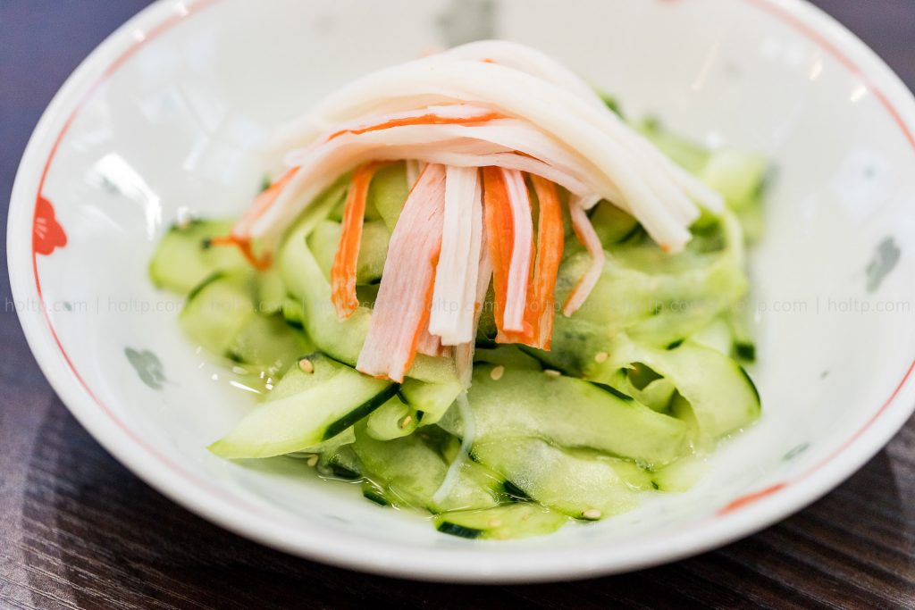 Appetizer Pickled Cucumber with Crab Photography