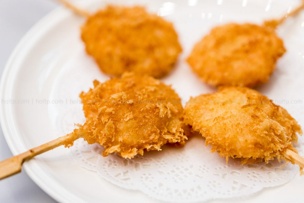 Appetizer Fried Shrimp Popsicle Photography