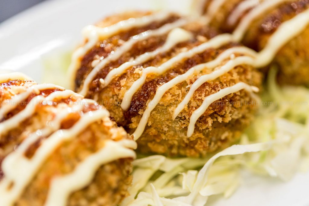 Appetizer Potato Croquette Photography Closeup