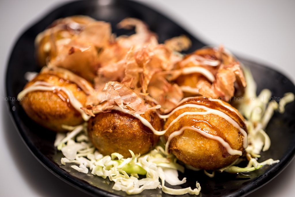 Appetizer Takoyaki Octopus