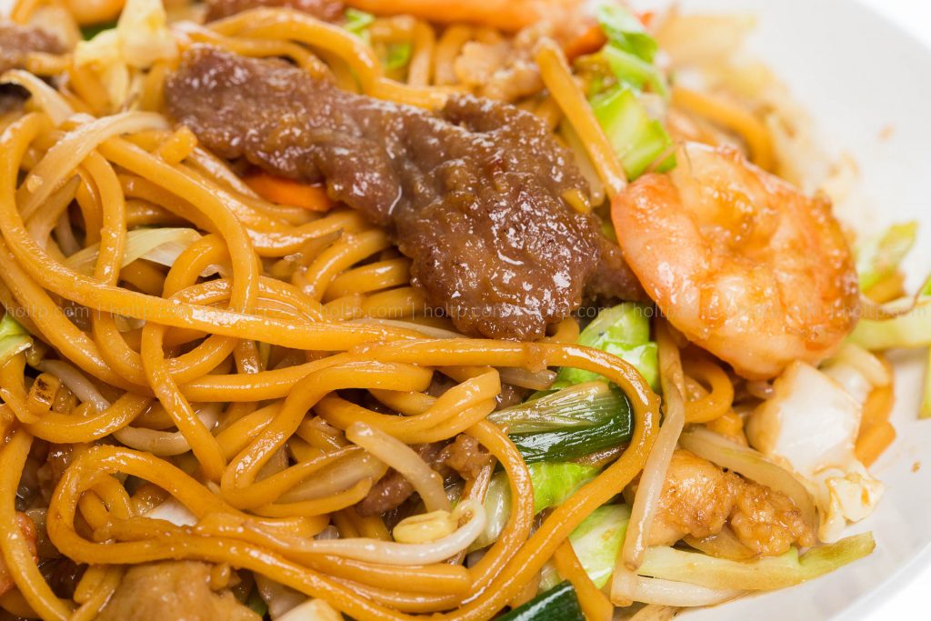 Chinese Restaurant Chow Mein Noodles