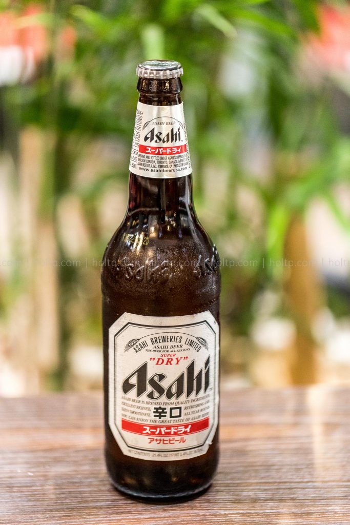 Asahi beer beverage photography