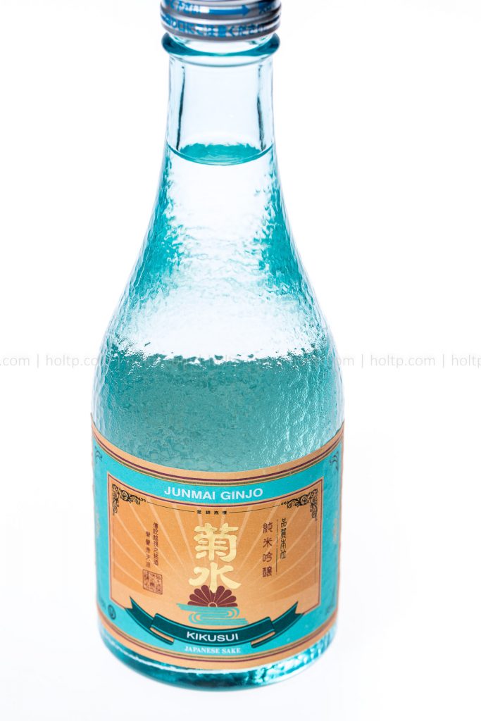 Junmai Ginjo Sake beverage photography
